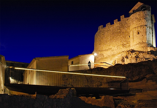 Parque Arqueológico del Castillo de Calafell . Calafell . Tarragona . España