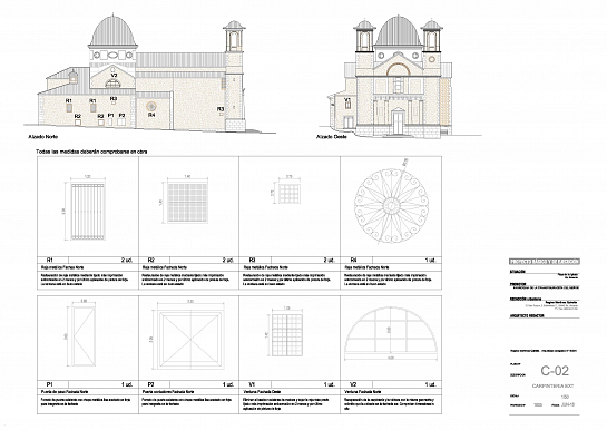 RESTAURACIÓN IGLESIA DE LA TRANSFIGURACIÓN DEL SEÑOR . Ibi . Alacant . España