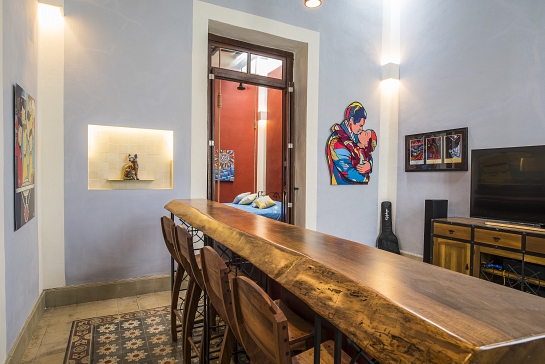 Casa tres dragones . Mexicapa . México . México