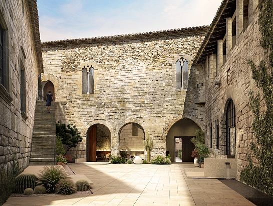 Castillo de Peratallada . Girona . Girona . España