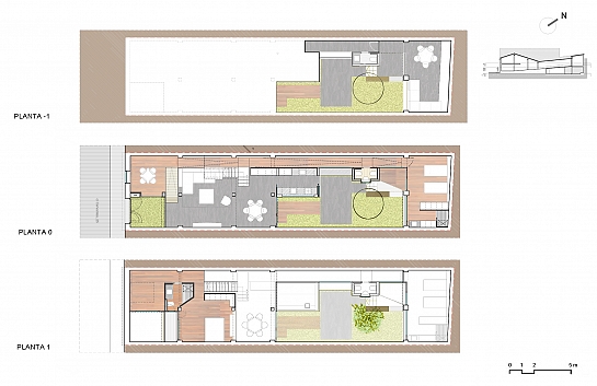 Rehabilitación de casa entre medianeras . Burjassot . València . España