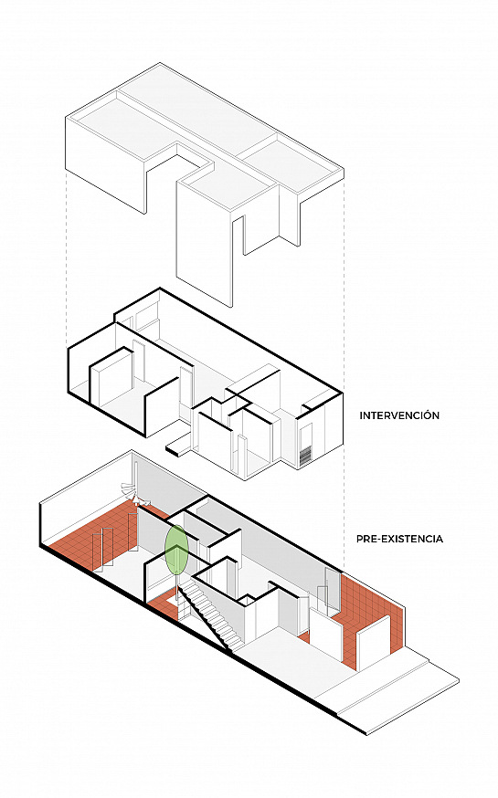 Casa Estudio . Querétaro . Chiapas . México