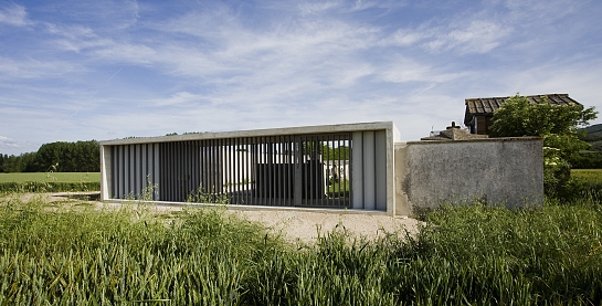 Pabellón acceso + ampliación Cementerio Asiain . Asiain . Navarra . España