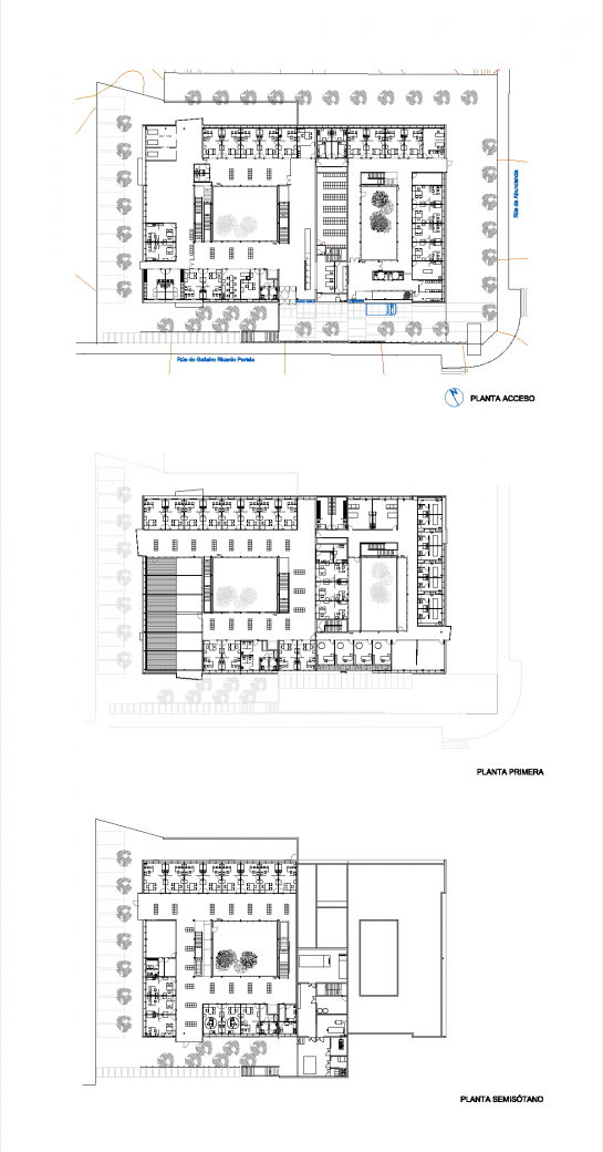 Centro de Salud en Pontevedra . Pontevedra . Pontevedra . España