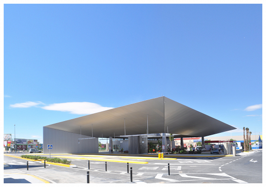 Estación de Autobuses de Santa Pola . Santa Pola . Alacant . España