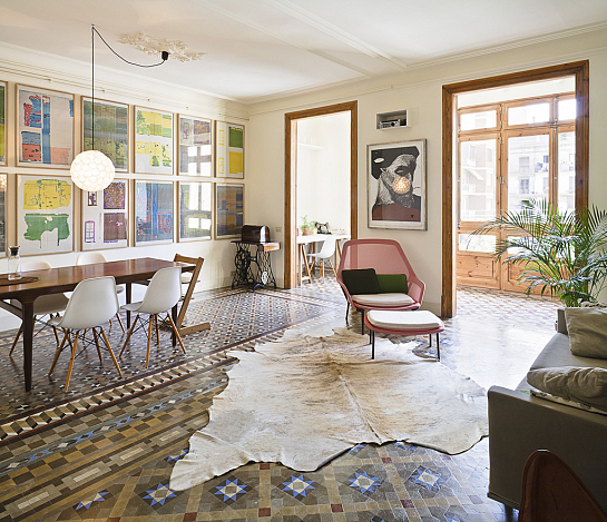 Reforma de una vivienda en Consell de Cent . Barcelona . Barcelona . España