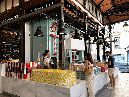 Arquitectura comercial en entorno patrimonial | Mercado de San Miguel, Madrid . Madrid . Madrid . España