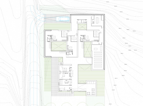 Tanatorio y Jardín municipal en Pinoso . Pinoso . Alacant . España