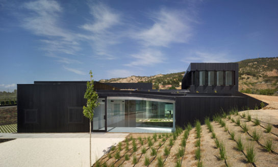 Tanatorio y Jardín municipal en Pinoso . Pinoso . Alacant . España