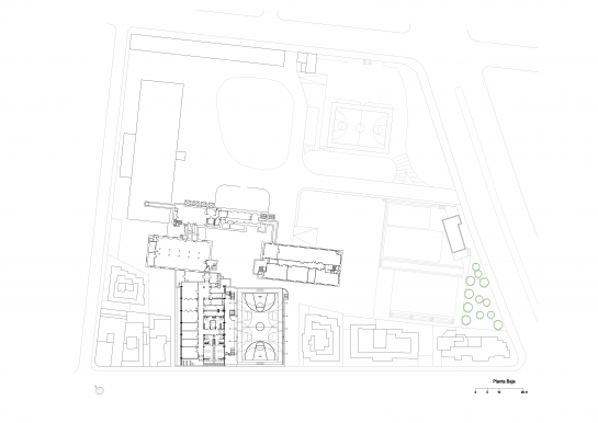 Ampliación Colegio Teresianas de Barcelona . Barcelona . Barcelona . España