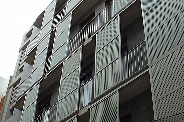 Edificio de apartamentos . Moncofar . Castellón . España