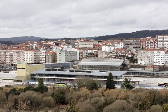 Estación de autobuses de Santiago de Compostela . Santiago de Compostela . A Coruña . España