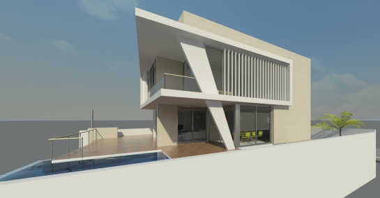 CASA GALAPAGOS GOLF ( Proyecto Básico) . Alicante . Alacant . España