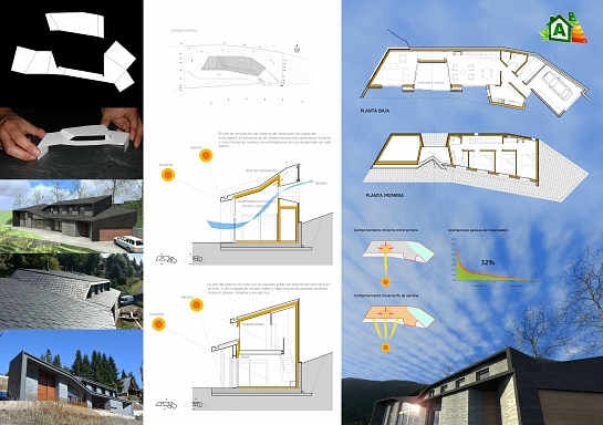 Vivienda Bioclimática en Planoles . Girona . España