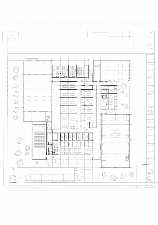 Nueva sede fundacion laboral de la construcción de Aragón . Zaragoza . Zaragoza . España