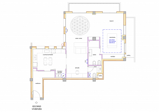 REFORMA INTEGRAL APARTAMENTO. CRITERIOS PASSIVHAUS Y BIOCONSTRUCCION . Alicante . Alacant . España