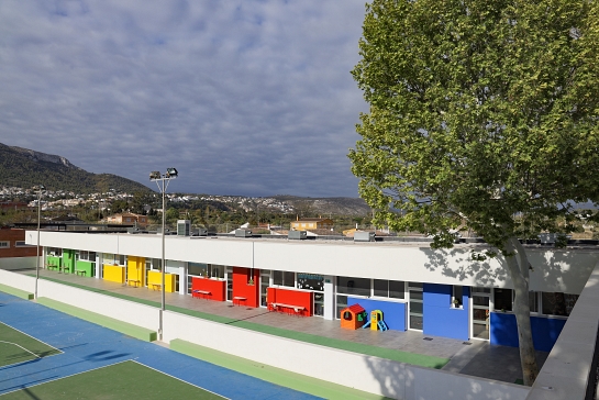 CEIP POU DE LA MUNTANYA DE DENIA . Dénia . Alacant . España