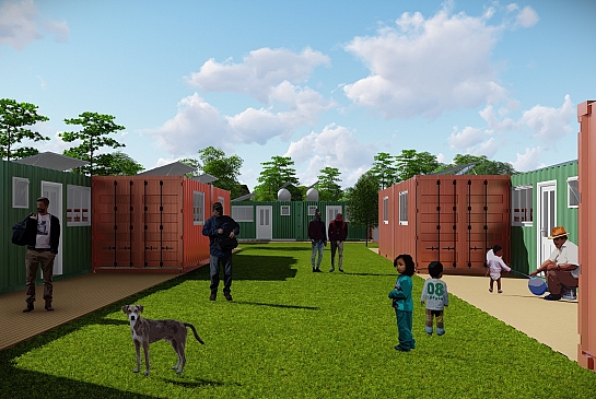 HOPE: Habitação Temporária para Refugiados
