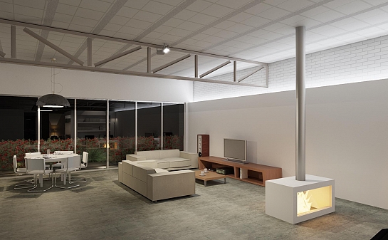 Vivienda loft sobre local comercial . Elche . Alacant . España