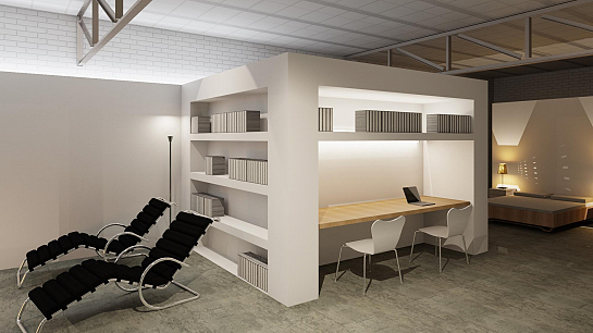 Vivienda loft sobre local comercial . Elche . Alacant . España