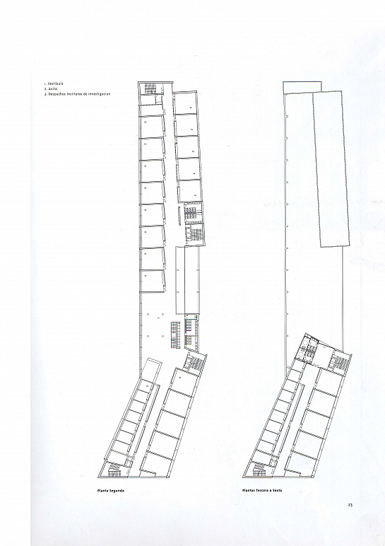 Edificios de Institutos de Investigación I1 – I2 Universidad Politécnica de Valencia Campus de Vera. Valencia . Valencia . València . España