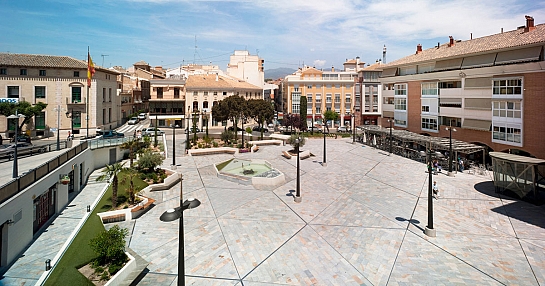 Plaza de la Balsa Vieja . Totana . Murcia . España