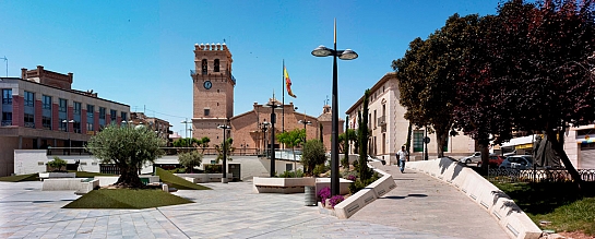 Plaza de la Balsa Vieja . Totana . Murcia . España