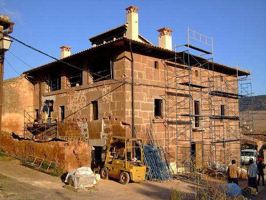 REHABILITACIÓN DE PALACIO PARA HOSTAL RURAL . Navarra . España