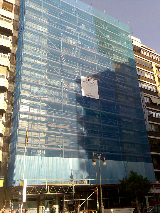 Rehabilitación de fachada . Valencia . València . España