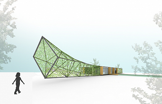 Vivienda Unifamiliar con Invernadero . Elche . Alacant . España