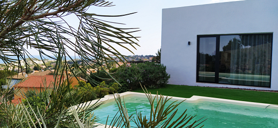 Obra nueva de sencilla vivienda unifamiliar en Dénia . Dénia . Alacant . España