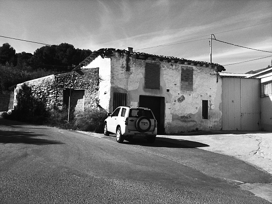 Vivienda como límite urbano . Cocentaina . Alacant . España