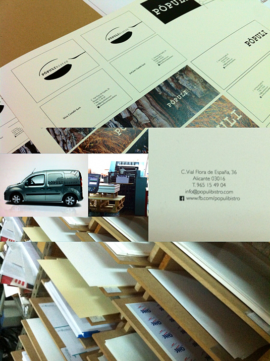 Restaurante Pópuli bistró . Alicante . Alacant . España