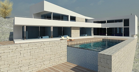 PROYECTO VIVIENDA UNIFAMILIAR AISLADA NOVA XAVIA . Jávea . Alacant . España