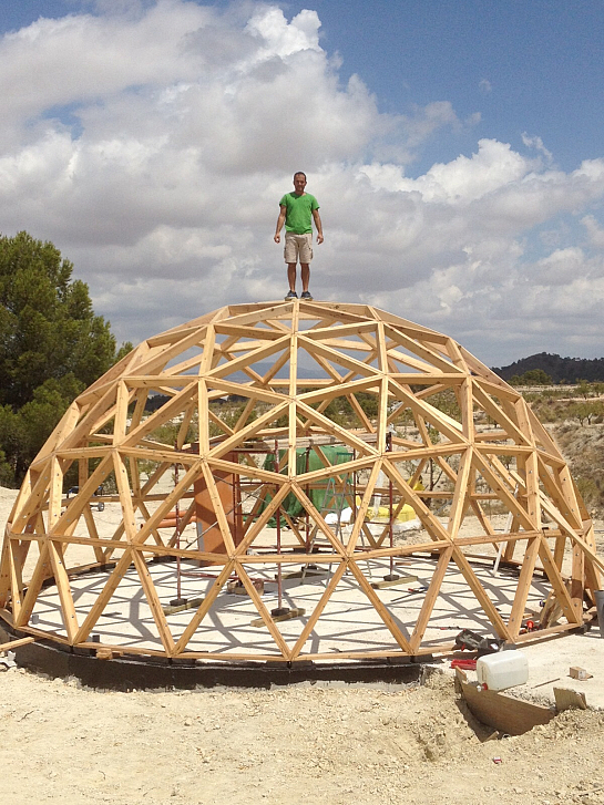 Vivienda Geodésica . Jumilla . Murcia . España