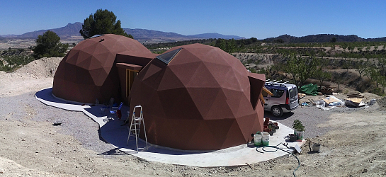 Vivienda Geodésica . Jumilla . Murcia . España