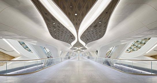 King Abdullah Financial District Metro Station - ZHA
