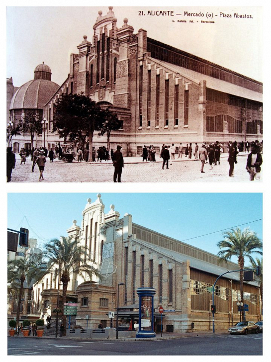 Rehabilitación del Mercado Central de abastos de Alicante . Alicante . Alacant . España