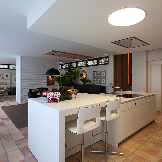 Proyecto de vivienda unifamiliar aislada CASA EL BOSQUE. Valencia . Chiva . València . España