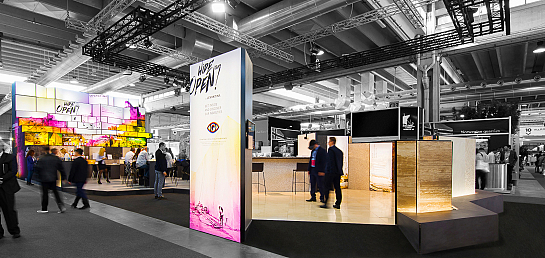 Stand LEVANTINA Marmomacc 2017 . Verona . Veneto - Verona . Italia