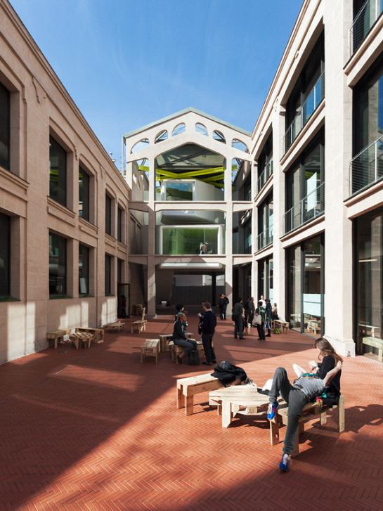 Adaptación de la Serrería Belga para sede de Centro Medialab/Prado . Madrid . Madrid . España