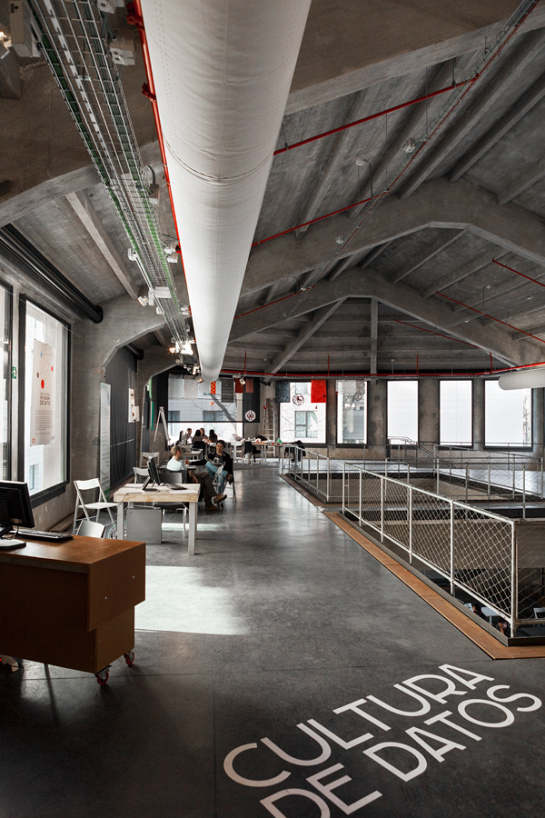 Adaptación de la Serrería Belga para sede de Centro Medialab/Prado . Madrid . Madrid . España