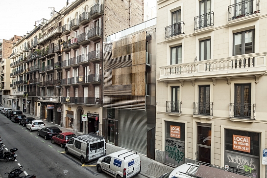 Edificio de viviendas en Barcelona . Barcelona . Barcelona . España