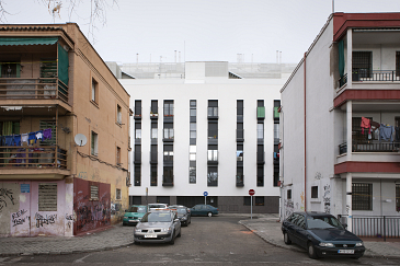 53 viviendas y 58 garajes Los Olivos fase I . Madrid . Madrid . España