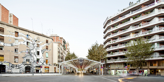 Mercado provisional del Dominical de Sant Antoni . Barcelona . Barcelona . España