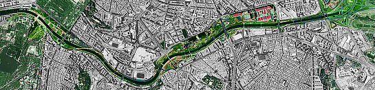 Madrid Río . Madrid . Madrid . España