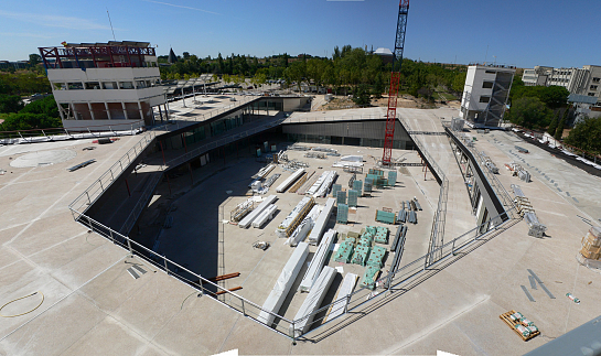 Edificio de Servicios Plaza Mayor. UAM . Madrid . Madrid . España