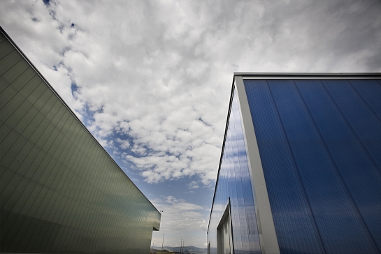 Nuevo Terminal de Carga y edificio de aduanas anexo. Aeropuerto de Málaga . Málaga . Málaga . España