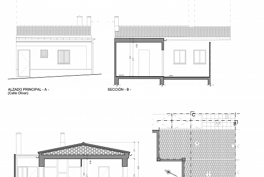 ¿POR ACABAR? Ampliación POR FASES de una vivienda de barrio. PRIMERA FASE 30.000€. . Alcoy . Alacant . España . 2012