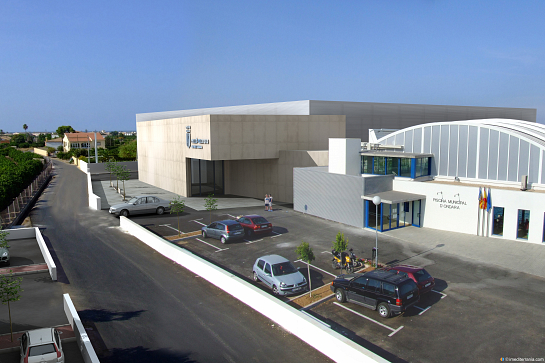 Pabellón polideportivo de Ondara . Ondara . Alacant . España
